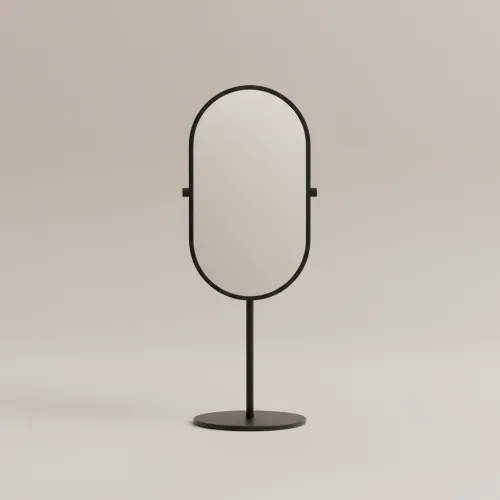 Stolní zrcadlo oválné