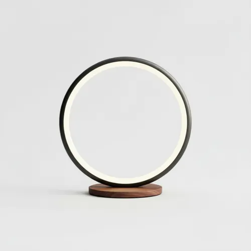 LED Ring Table Lamp