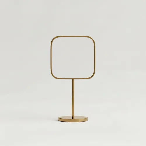 Stolní zrcadlo čtvercové