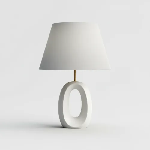 Stolní lampa ovál