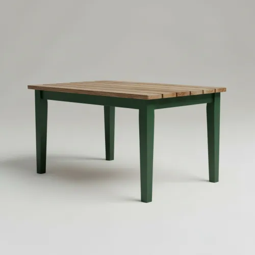 Zahradní stůl s kovovou podnoží